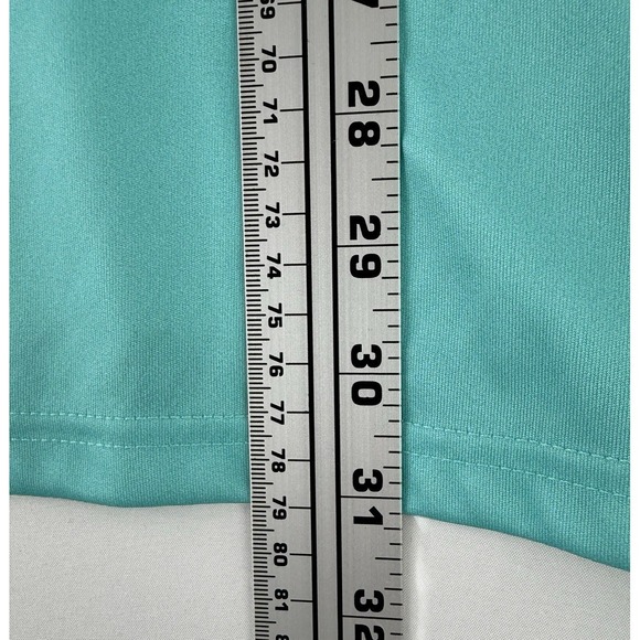 Bimini Bay Outfitters Turqoise Shirt  XL Turtle Pattern Fade Fishing NWT - Picture 9 of 10